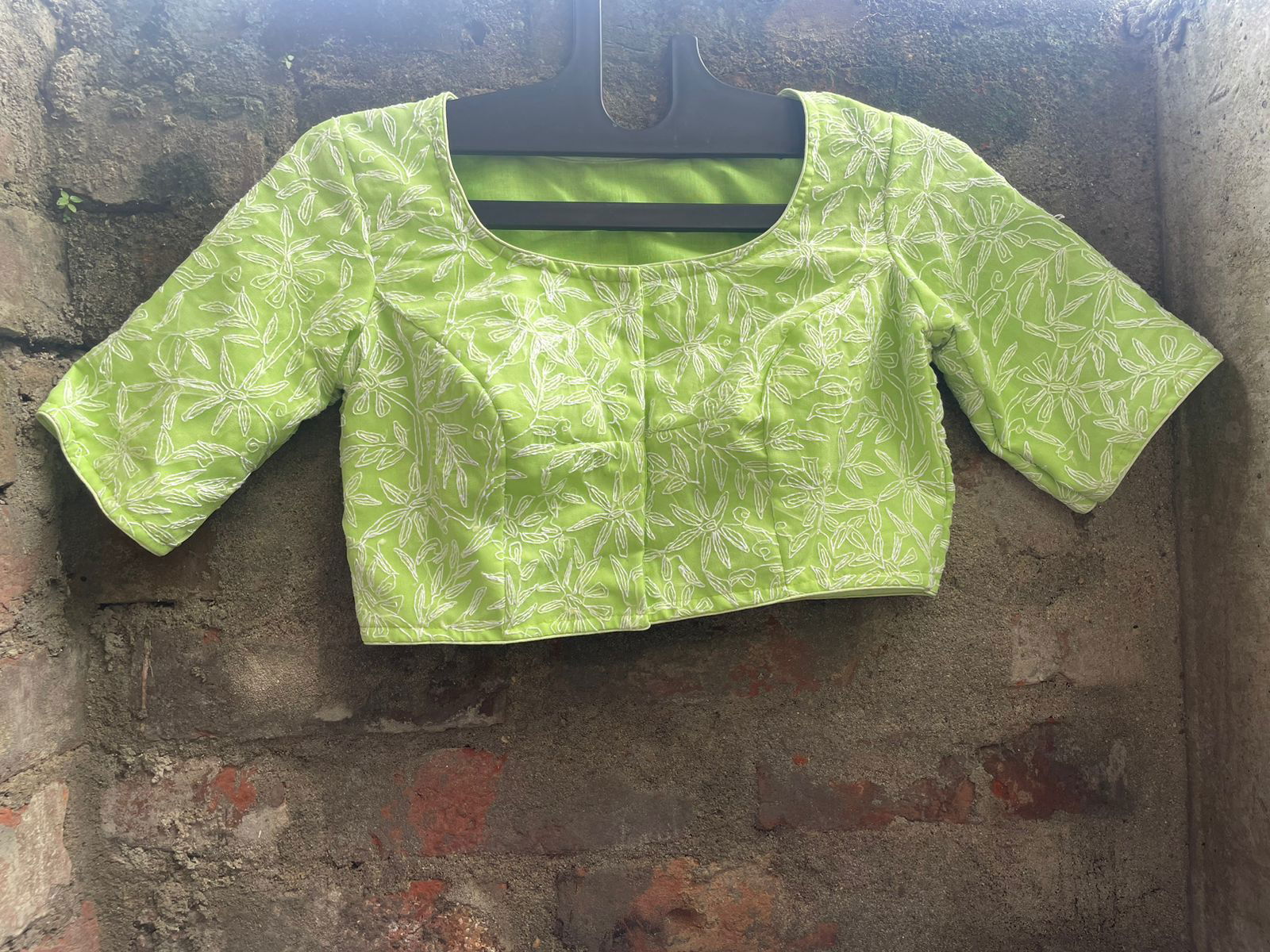 Spring Blossom Lucknowi Blouse - Maantee